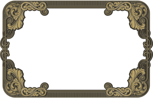 ornate frame